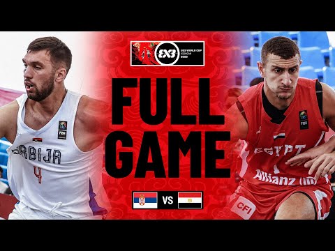 Serbia 🇷🇸 vs Egypt 🇪🇬 | Men | Full Pool Game | FIBA 3x3 U23 World Cup 2025