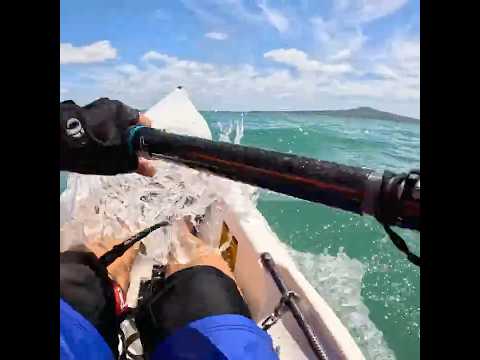 Bouncy sea #surfski #kayaking #newzealand #goprohero11