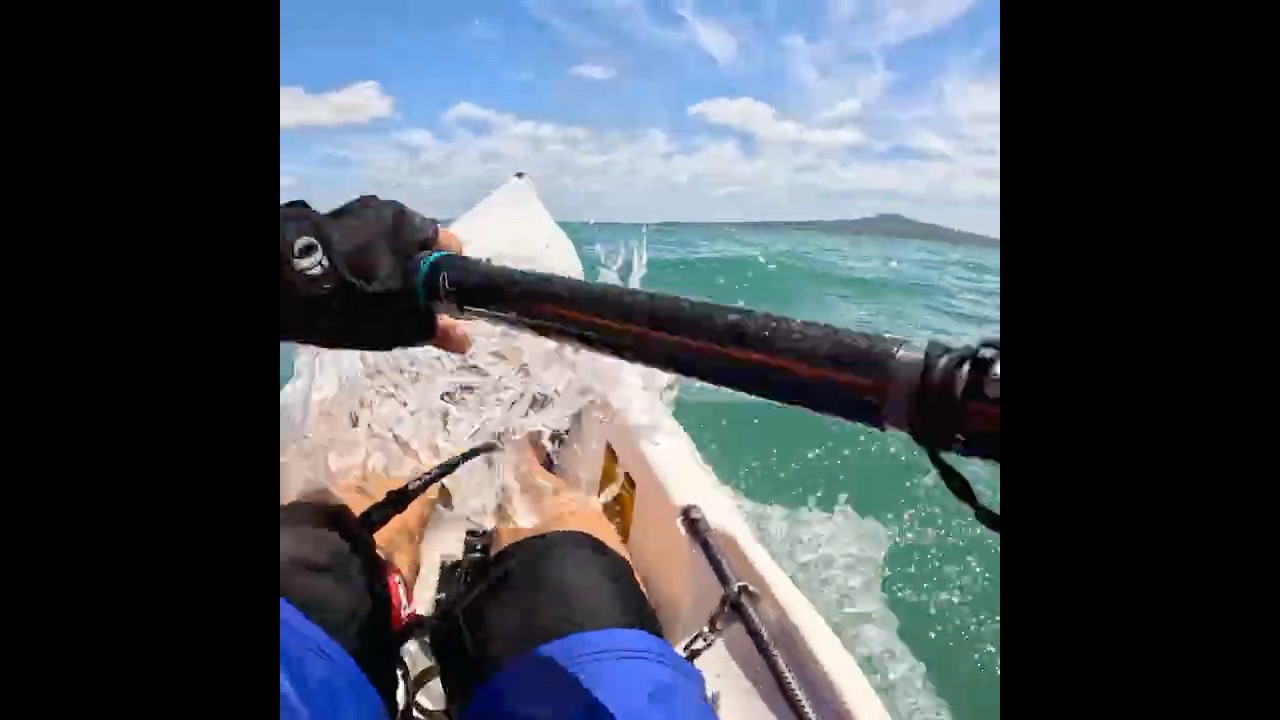 Bouncy sea #surfski #kayaking #newzealand #goprohero11