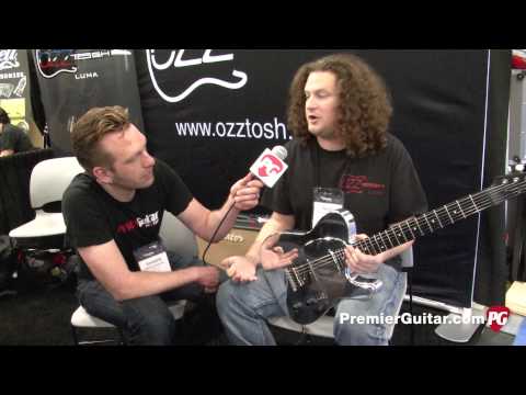 NAMM '14 - Ozztosh Guitars T-Style Demo