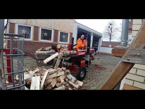 Erster Lauf Growi GSW 17 K-F mit Güldner G30S und danach mit 400V