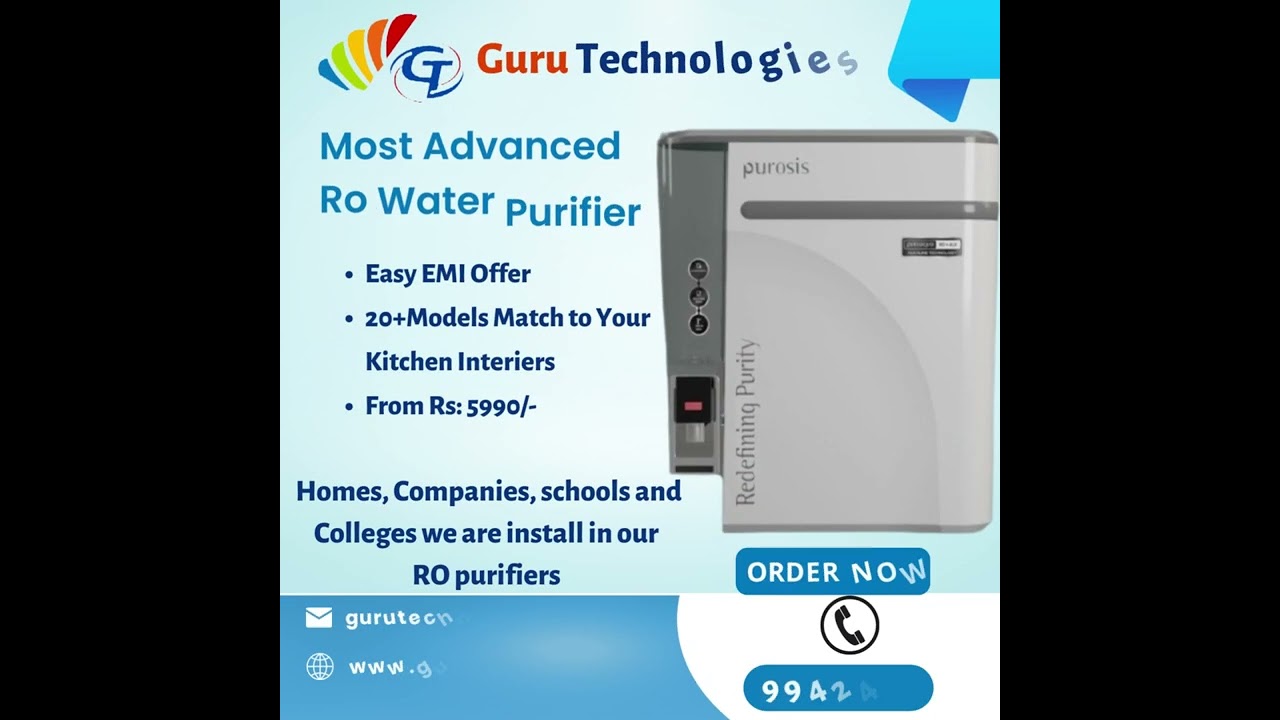Watch video RO WATER PURIFIER SALES & SERVICE Now RO WATER PURIFIER SALES & SERVICE