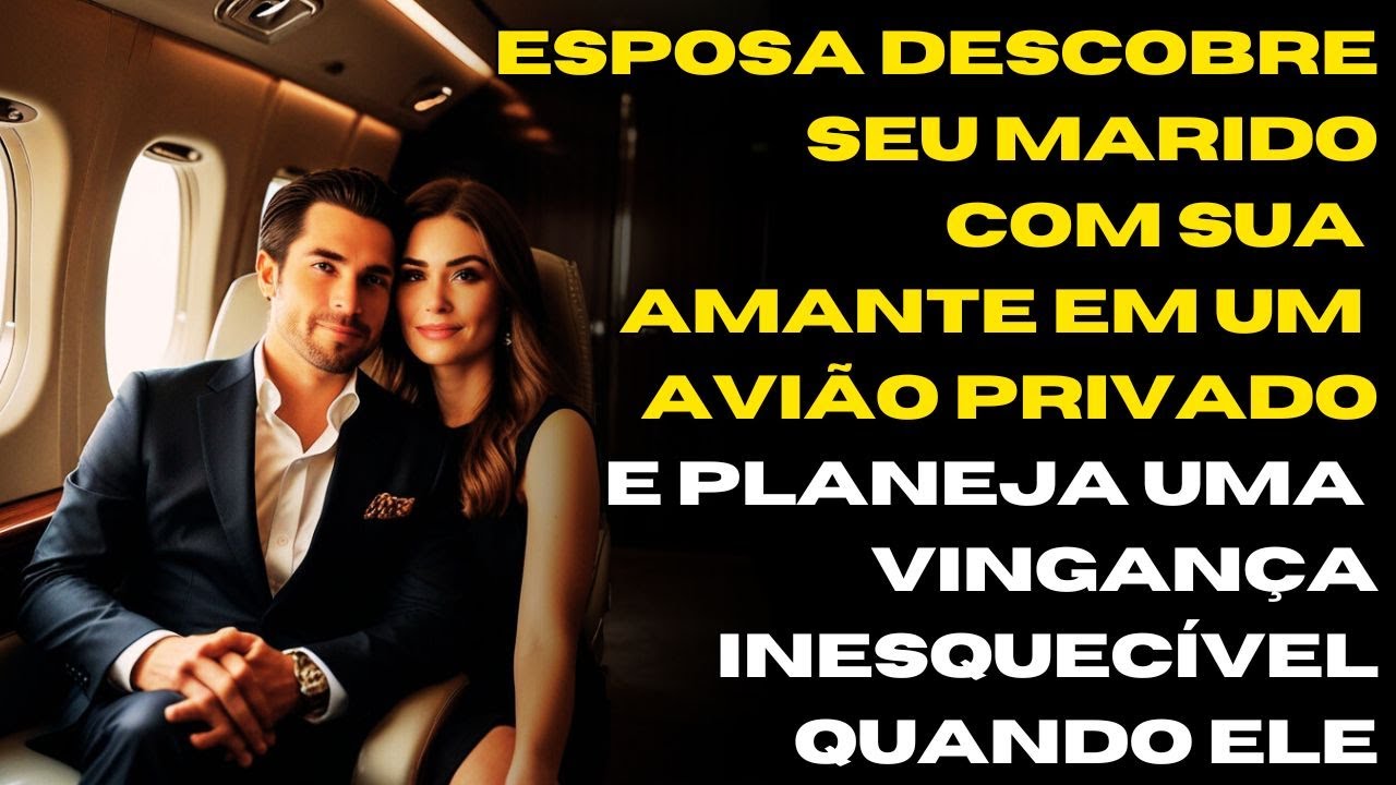 ESPOSA DESCOBRE SEU MARIDO INFIEL COM AMANTE INTERESSEIRA EM AVIÃO E PLANEJA VINGANÇA INESQUECÍVEL..