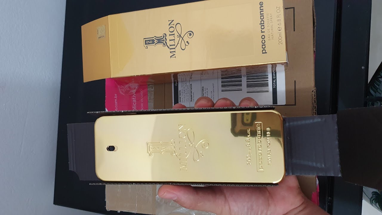 Perfume 1 Million Paco Rabanne Época Cosméticos (Recomendo)