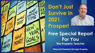 Don't Just Survive But prosper in 2021. Free Special Report for You