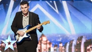 Steve Reynolds plays Wind Beneath my Wings | Britain&#39;s Got Talent 2014