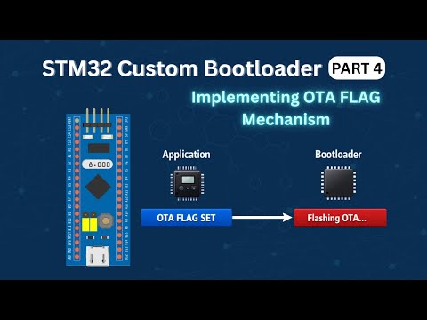 STM32 Custom Bootloader (Part 4): Implement OTA FLAG Mechanism
