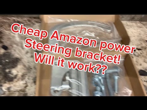 Installing a cheap Amazon/EBay power steering bracket