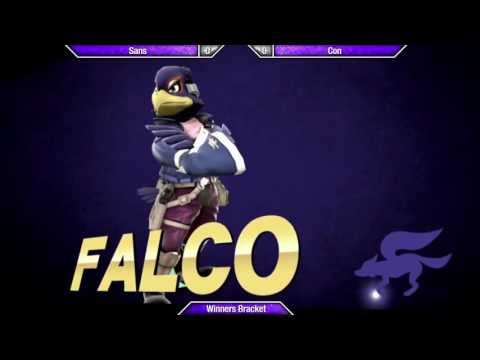 SAFGC 2016 R4 - Sans (Sheik) vs Con (Falco) - Smash 4