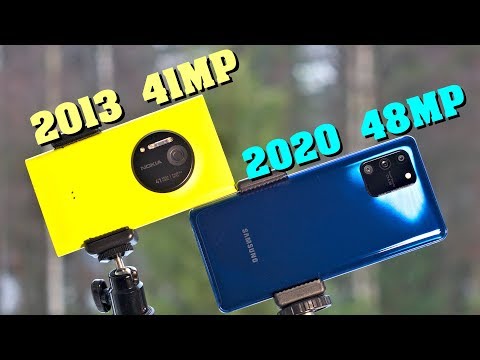 Samsung S10 Lite vs. Nokia Lumia 1020 - Full res & zoom comparison