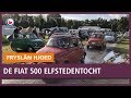 REPO: Honderden Fiat 500-auto's rijden langs de elf Friese steden