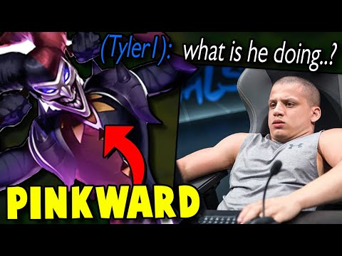 Tyler1 gets Pink Ward on his team and GETS TILTED