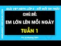 Vở bài tập Hoạt động trải nghiệm Lớp 5 Tuần 1 - trang 4, 5, 6