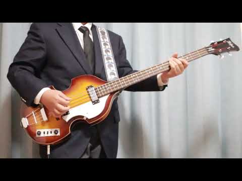 The Beatles - I'll Cry Instead Bass Cover