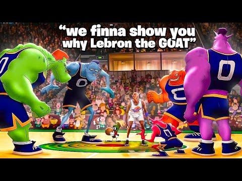 When MICHAEL JORDAN showed the MONSTARS why he's the GOAT at the SPACE JAM