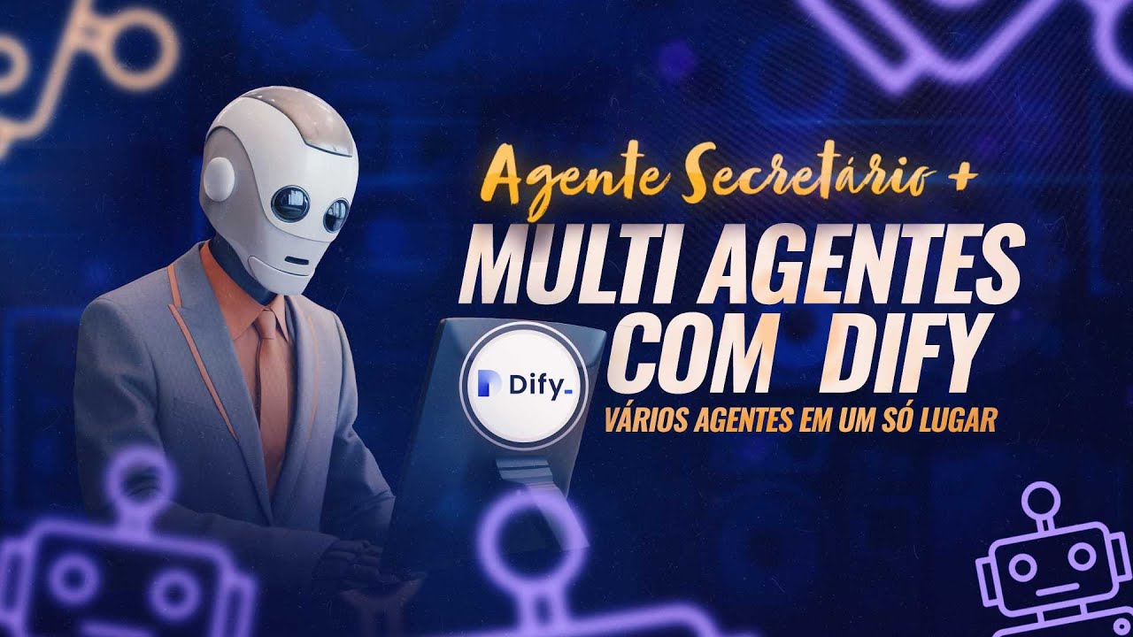 Multi Agentes de IA com "Secretário" que direciona a outros Agentes - usando Dify