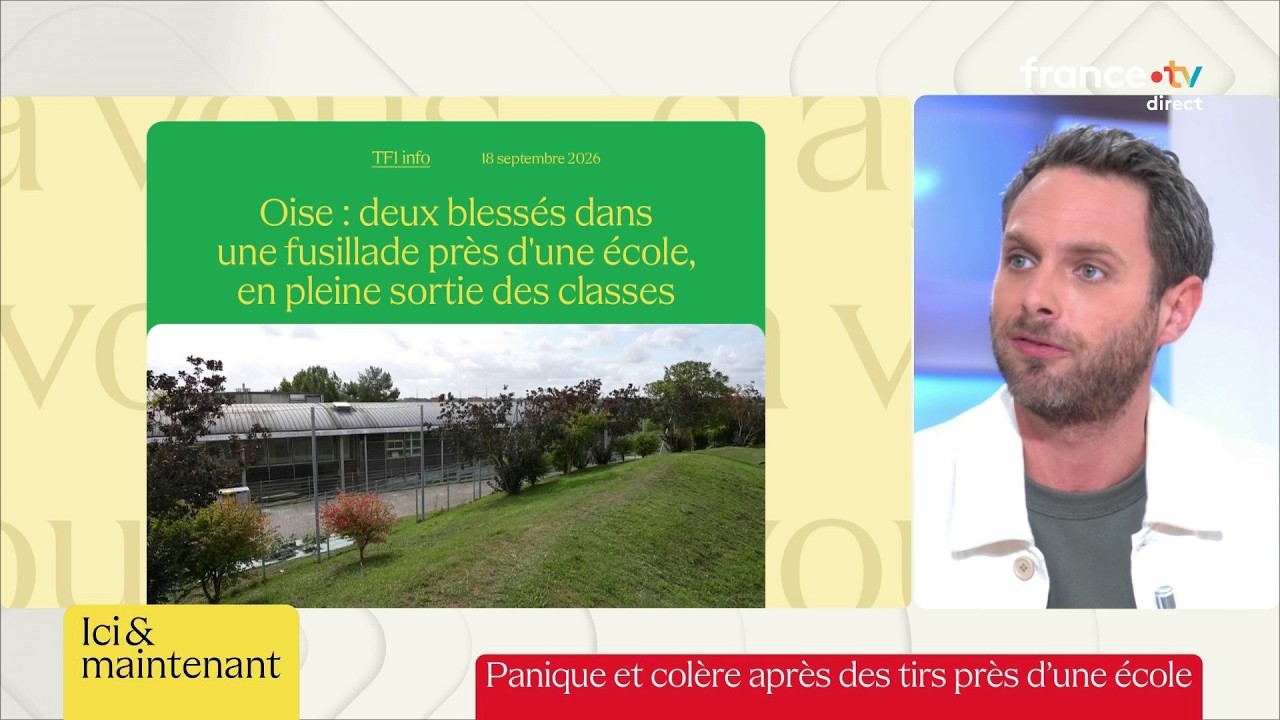 Panique et colère après des tirs près d’une école - Ici et maintenant
