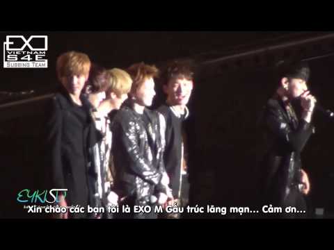 [S4E][Vietsub] 121209 EXO-M TALK(full) @ Irreplaceable Concert