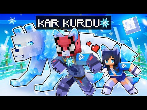 FAKİR ALFA KAR KURDU OLDU! 🐺 - Minecraft