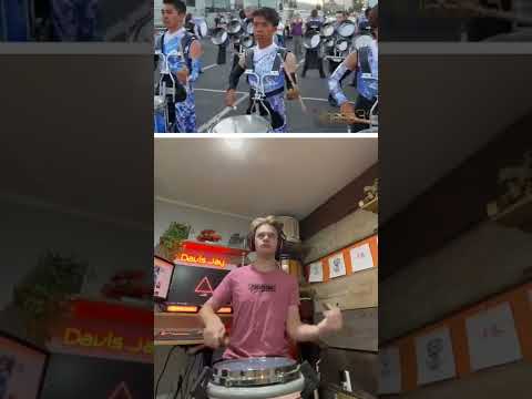 Blue Devils 2022 Plexiglass Snare Break