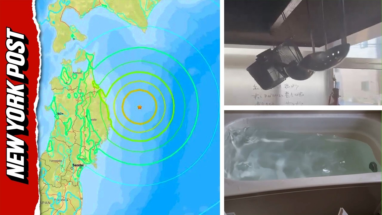 Massive 7.7 Earthquake Triggers Tsunami Warnings in Japan, 9-Foot Waves Expected