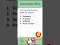 Basic Computer MCQ Computer Test Computer Quiz Computer Most Important Mcq Epso Ssa