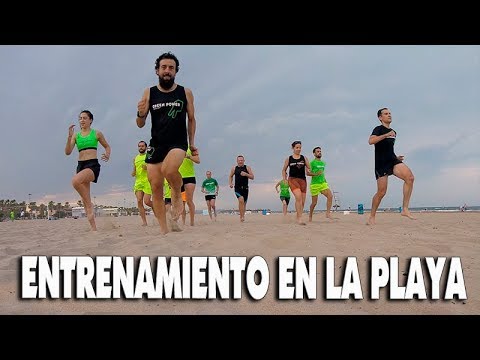 ENTRENAMIENTOS EN LA PLAYA 🏖️.