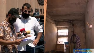 «Շենքը փլվում ա». Վարդաշենի հանրակացարանների բնակիչների հերթական բողոքի ակցիան քաղաքապետարանի մոտ