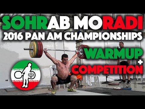 Sohrab Moradi - Training / Competition Day at 2016 Pan Ams