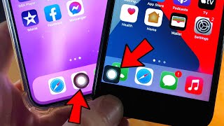 How To Add Home Button to iPhone Screen!