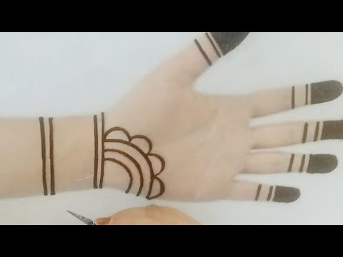 easy full hand mehndi design| simple front hand mehndi design| mehandi ka design| trick mehendi art|