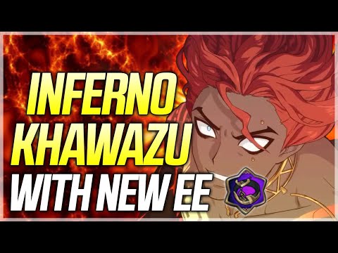 INFERNO KHAWAZU with NEW EE!! - Epic Seven
