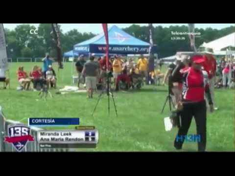 Tiro con Arco a semifinales de Panamericanos con Ana María Rendón