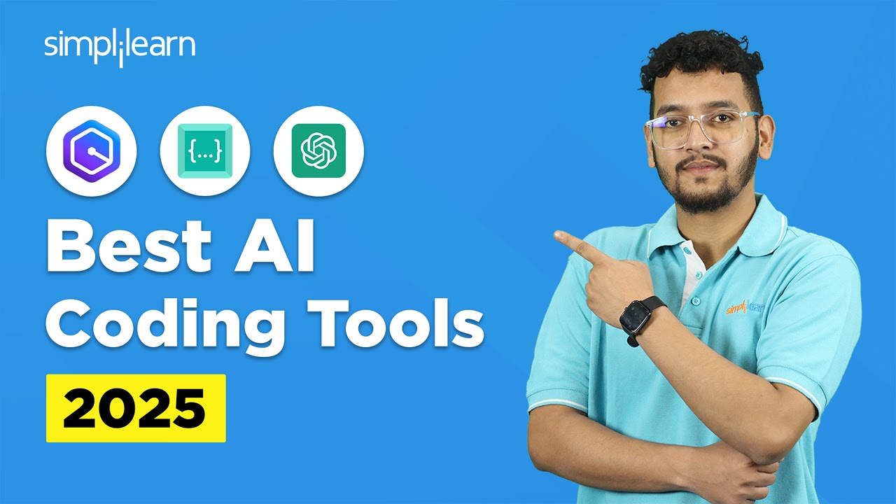 Best AI Coding Tools For 2025 | Top 5 AI Coding Tools For 2025 | AI Coding Assistants | Simplilearn