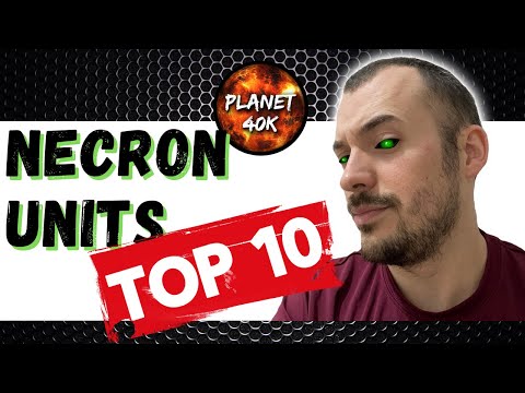 TOP 10 Necron Units - 9th Edition Necron Codex - Warhammer 40k