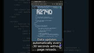🚀 Agent Zero Token Tracker: Live Crypto Data in Retro 80s/90s Style!
