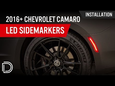 How to Install 2016+ Chevrolet Camaro LED Sidemarkers by Diode Dynamics