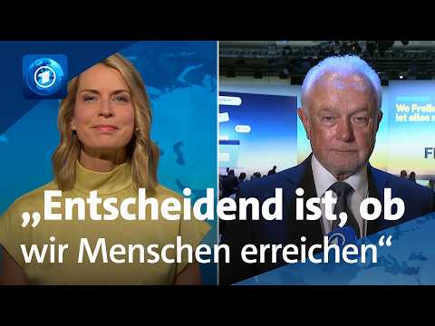 Wolfgang Kubicki zum FDP-Vorsitzenden gewählt | tagesthemen-Interview
