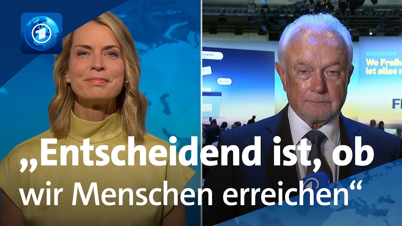 Wolfgang Kubicki zum FDP-Vorsitzenden gewählt | tagesthemen-Interview