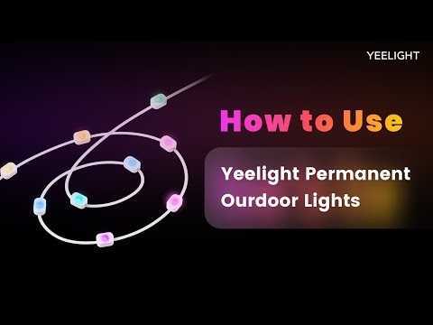 Unboxing & Product Guide: How to Use Yeelight Permanent Outdoor Lights