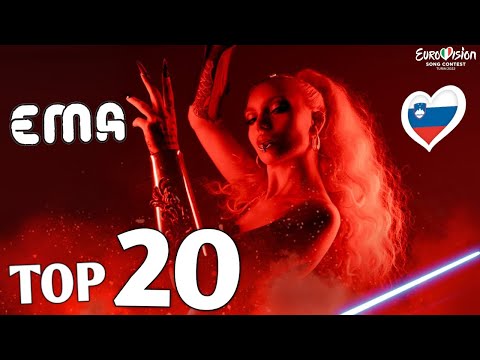 EMA 2022 - My Top 20 (Slovenia 🇸🇮 Eurovision 2022)