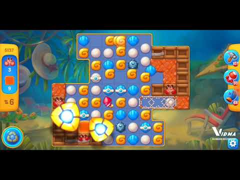 Fishdom. 5137 level no boosters and diamonds
