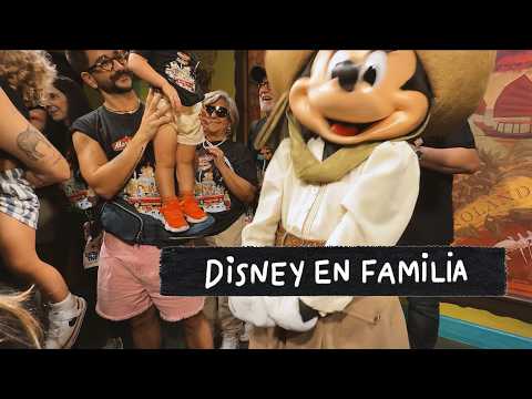 The first trip to Disney