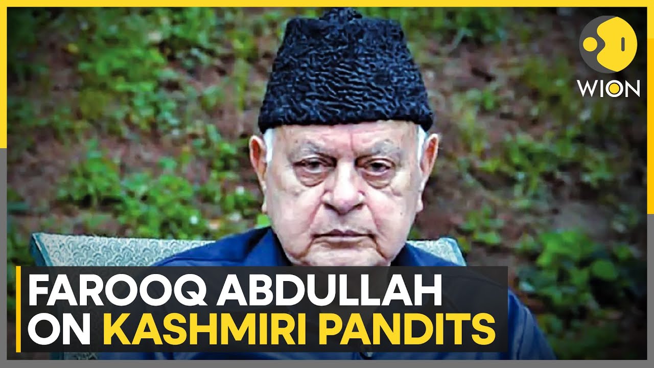 Farooq Abdullah: 'Kashmiri Pandits Are Unlikely To Return' | WION News