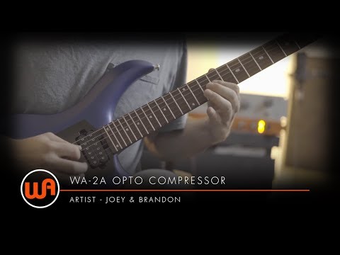Warm Audio // Joey & Brandon - WA-2A Opto Compressor - Demo & Review