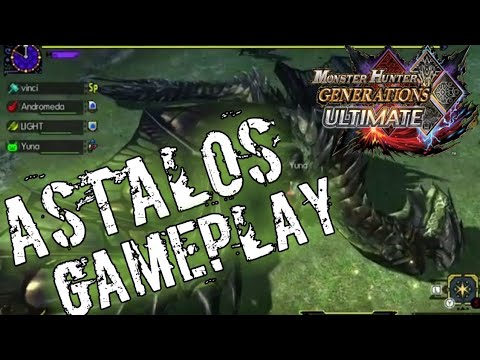 MHGU: Astalos gameplay