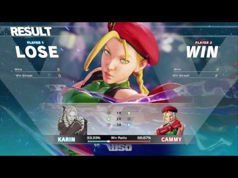 WinnerStaysOn SFV Winners Semi Final - Packz (Karin) vs Shakz (Cammy) 11 02 2017