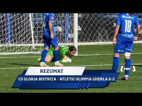 SuperLiga Feminină, Etapa 8: CS Gloria Bistrița - Atletic Olimpia Gherla 6-2 (Rezumat, 11.10.2025)