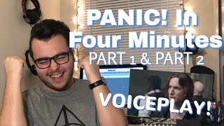 PANIC! IN FOUR MINUTES - VOICEPLAY (Musician Reaction)