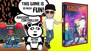 RobotWar 2684 Game Unboxing and Review - An Atari 2600 Homebrew